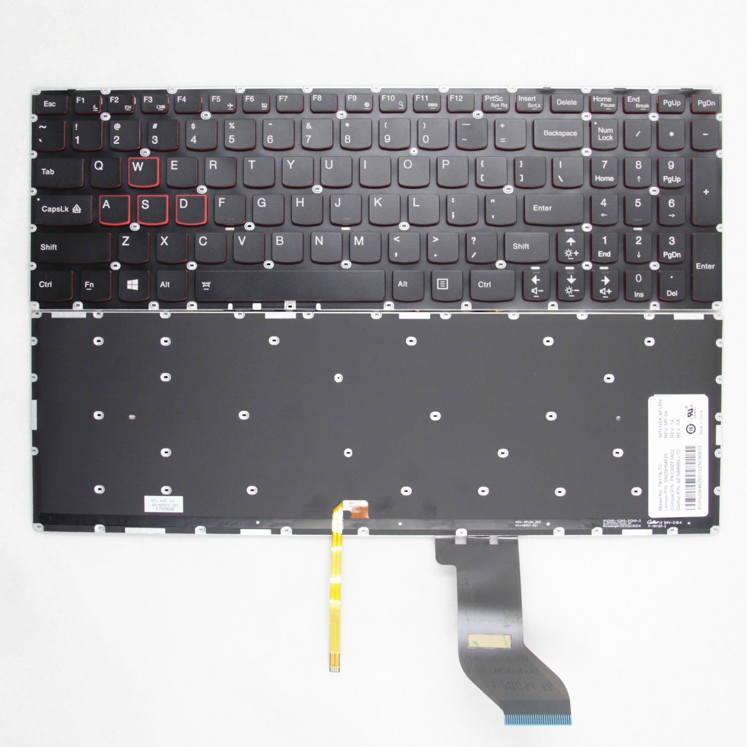ο ̱ Lenovo Ideapad Y700-15 Y700-15ISK  15ISK Y700-15ACZ Y700-17ISK Y700-15ISE  Ʈ Ű SN20H54489